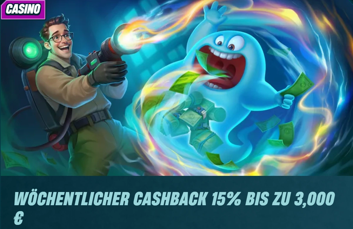 Caspero Wöchentliches Cashback