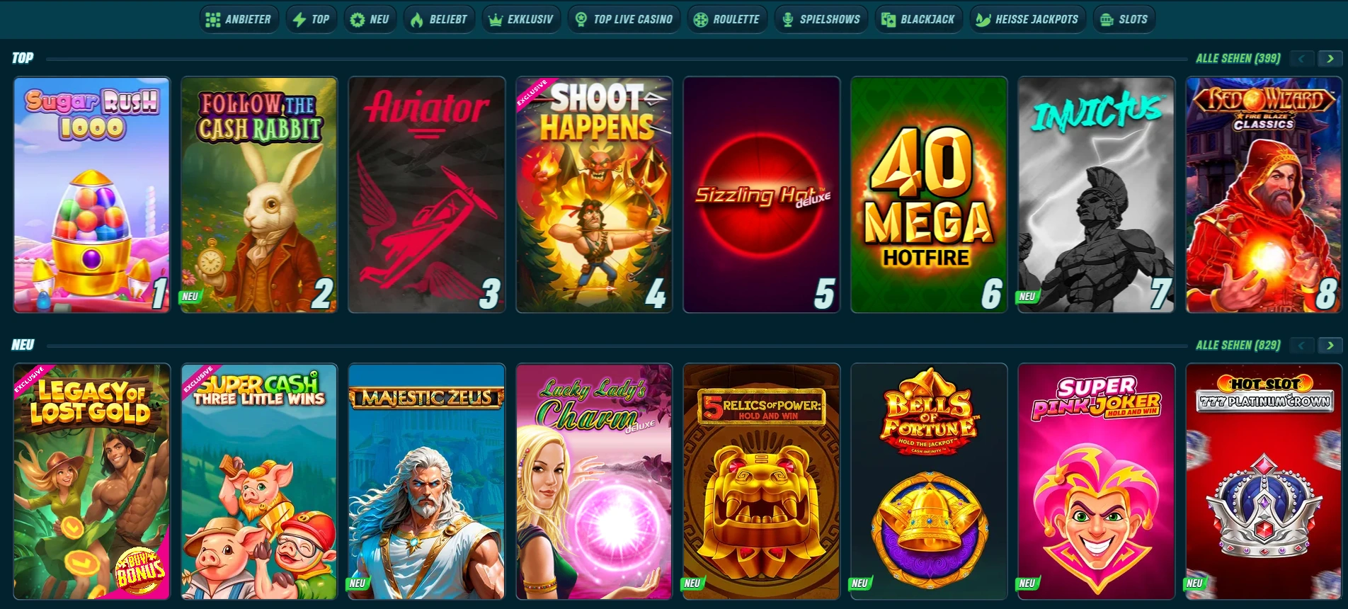 Caspero Casino Übersicht